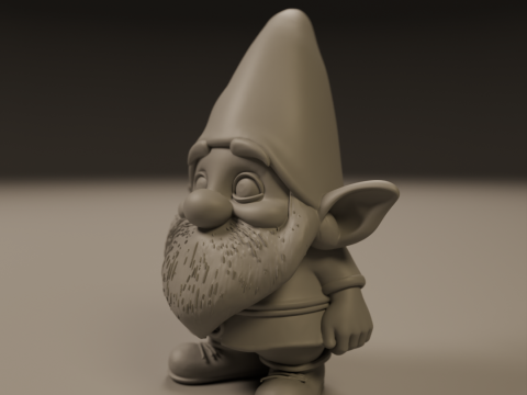 Garden gnome Modello di stampa 3D
