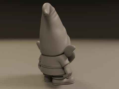 Garden gnome 3D Print Model