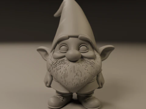 Garden gnome 3D Print Model
