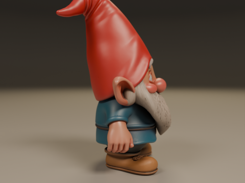 Garden gnome Modello di stampa 3D