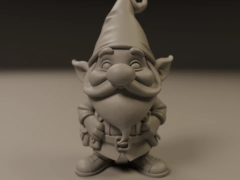 Garden gnome 3D Print Model