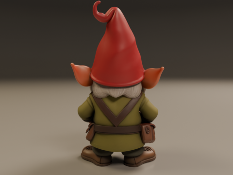 Garden gnome 3D 打印模型