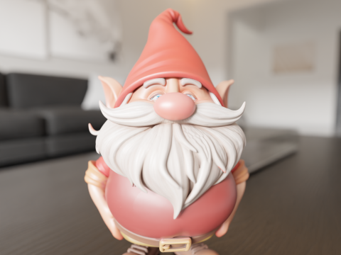 Garden gnome 3D Print Model