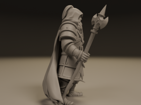 Warrior Modello di stampa 3D