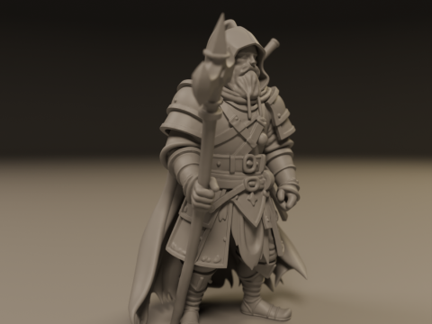 Warrior Modello di stampa 3D