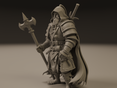 Warrior Modello di stampa 3D