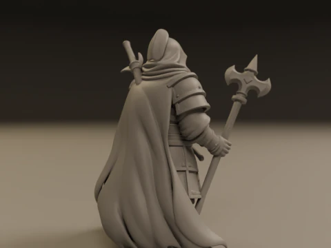 Warrior 3D Print Model