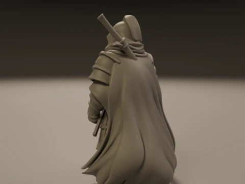 Warrior 3D Print Model