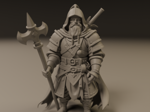 Warrior Modello di stampa 3D