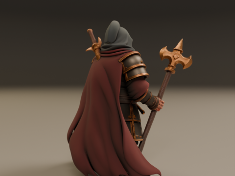 Warrior Modello di stampa 3D