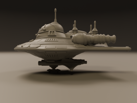 Spaceship Modello di stampa 3D