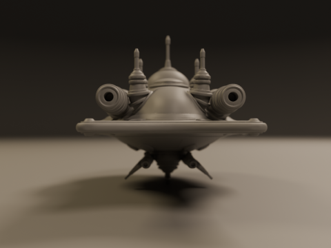 Spaceship Modello di stampa 3D