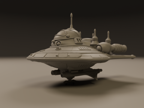 Spaceship Modello di stampa 3D