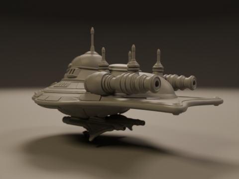 Spaceship Modello di stampa 3D