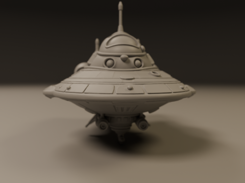 Spaceship Modello di stampa 3D