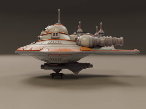 Spaceship Modello di stampa 3D