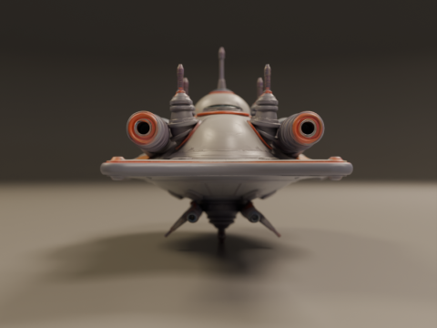 Spaceship Modello di stampa 3D
