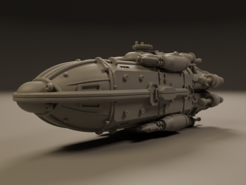 Spaceship 3D-Druckmodell