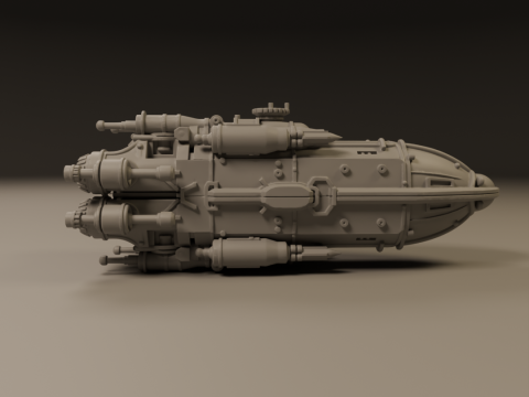Spaceship 3D-Druckmodell