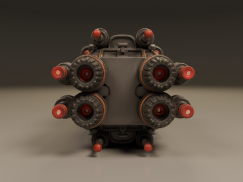 Spaceship 3D-Druckmodell