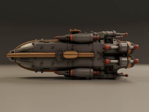 Spaceship 3D-Druckmodell