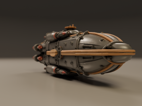 Spaceship 3D-Druckmodell