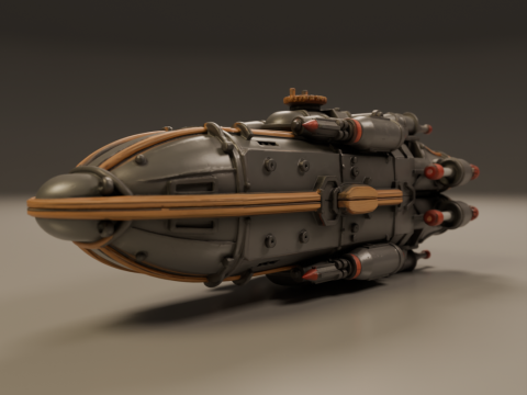 Spaceship 3D-Druckmodell