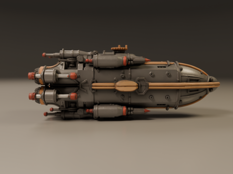 Spaceship 3D-Druckmodell