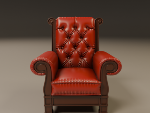 Armchair 3D Принт Модель