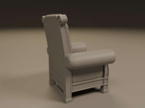 Armchair 3D Принт Модель