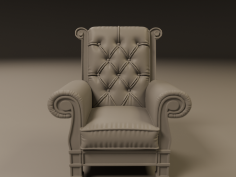Armchair 3D Принт Модель