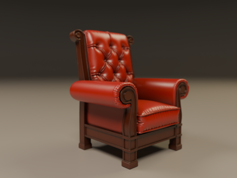 Armchair 3D Принт Модель