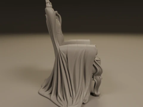 Armchair 3D Print Model