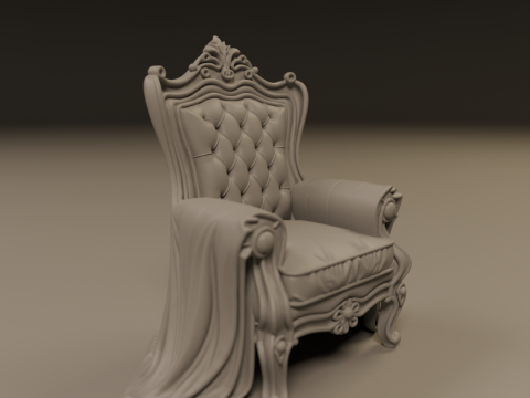Armchair Modèles 3D en vedette