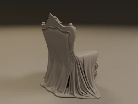 Armchair 3D Print Model