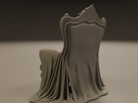 Armchair 3D Print Model