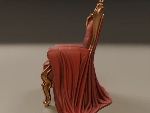 Armchair 3D Print Model