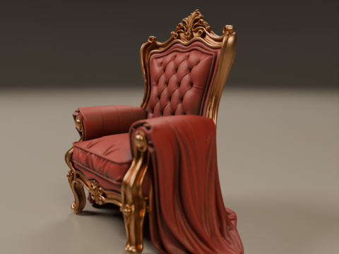 Armchair Modèles 3D en vedette