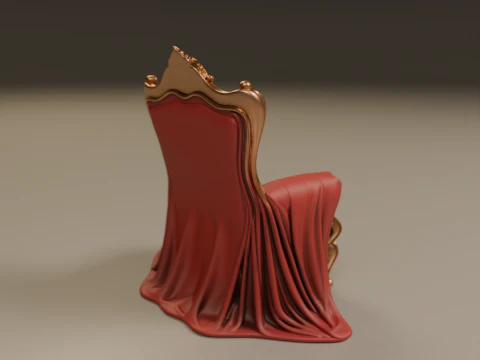 Armchair 3D Print Model