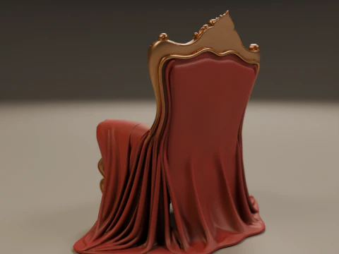 Armchair 3D Print Model