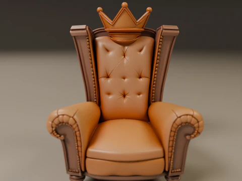 Armchair 3D Print Model