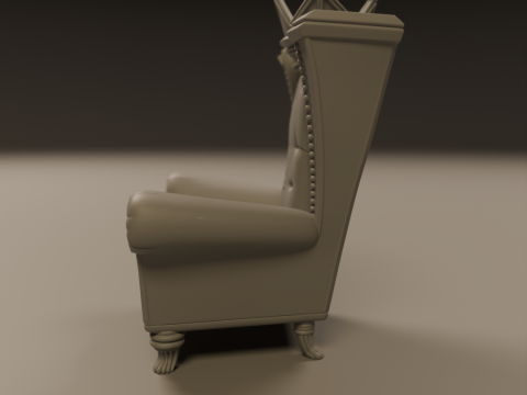 Armchair 3D 打印模型