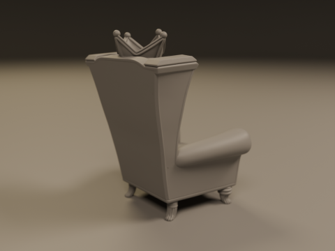 Armchair 3D 打印模型