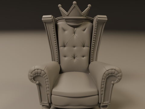 Armchair 3D 打印模型