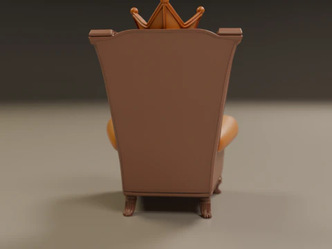 Armchair 3D Print Model