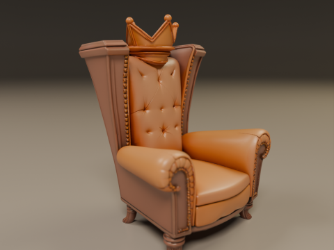 Armchair 3D 打印模型