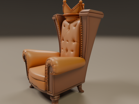 Armchair 3D 打印模型