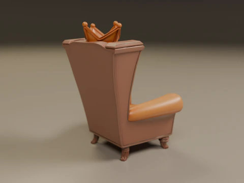 Armchair 3D Print Model