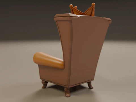Armchair 3D Print Model