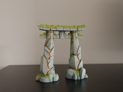 Japanese portal torii 3Dプリントモデル